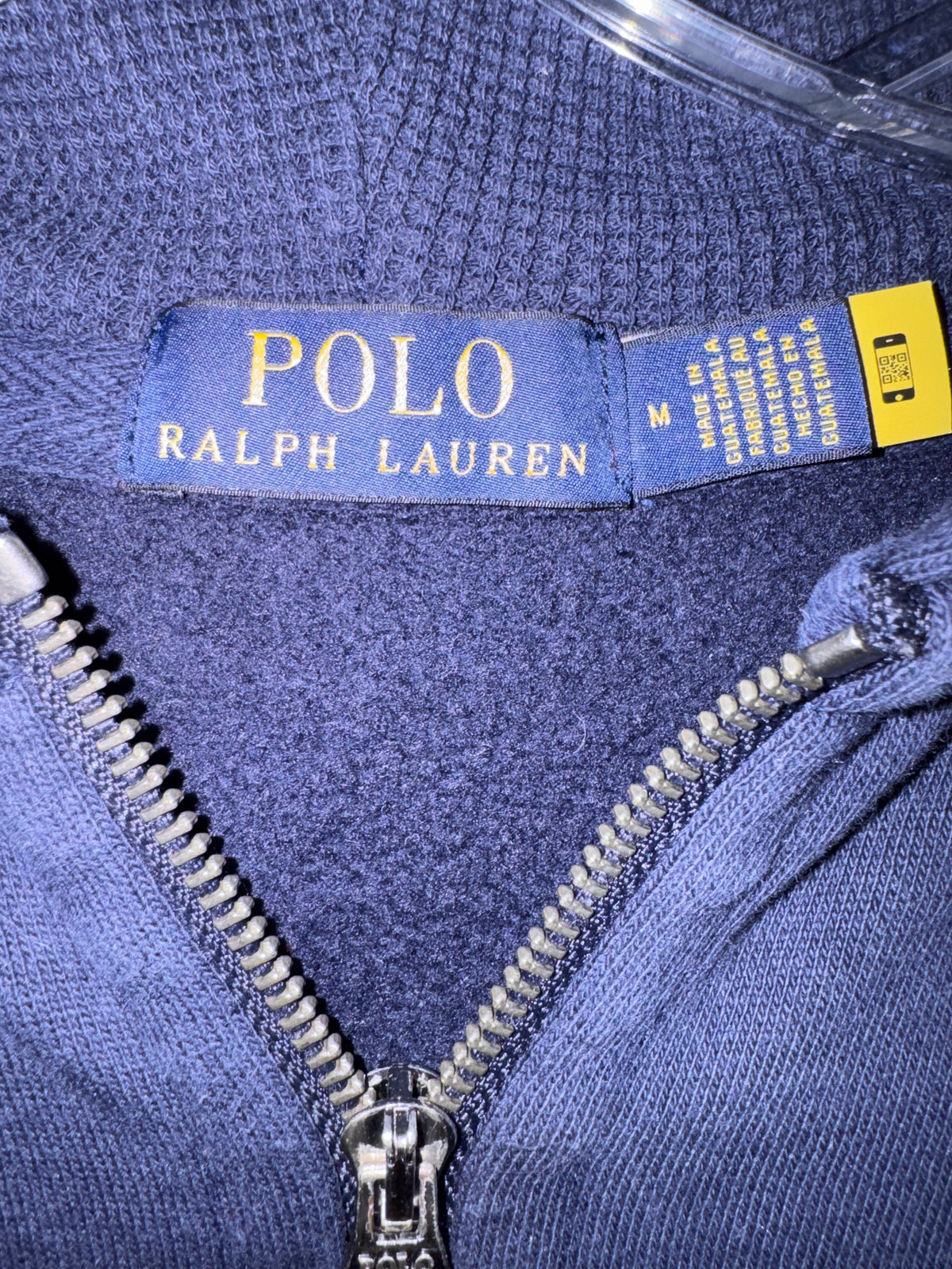 Polo Ralph Lauren Navy Full-Zip Hoodie
