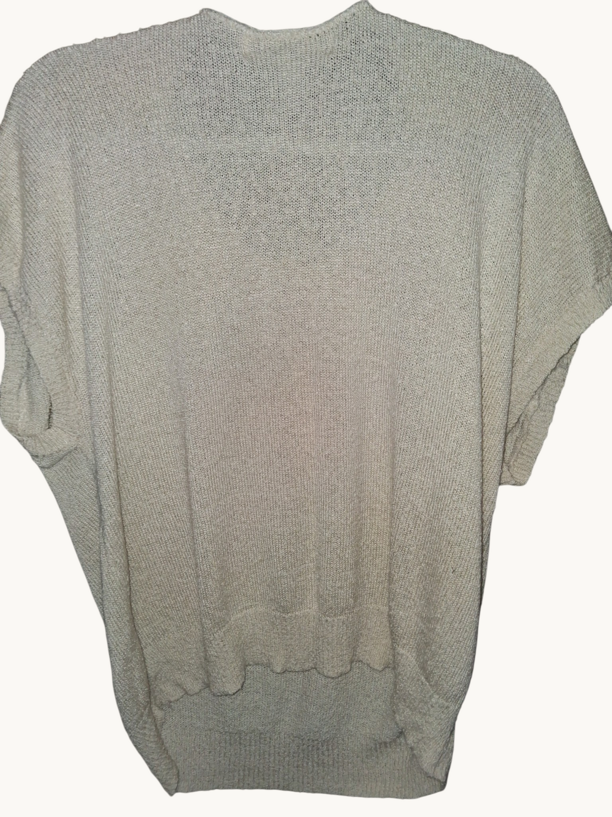 Joan Harper II Ivory Open-Knit Sweater