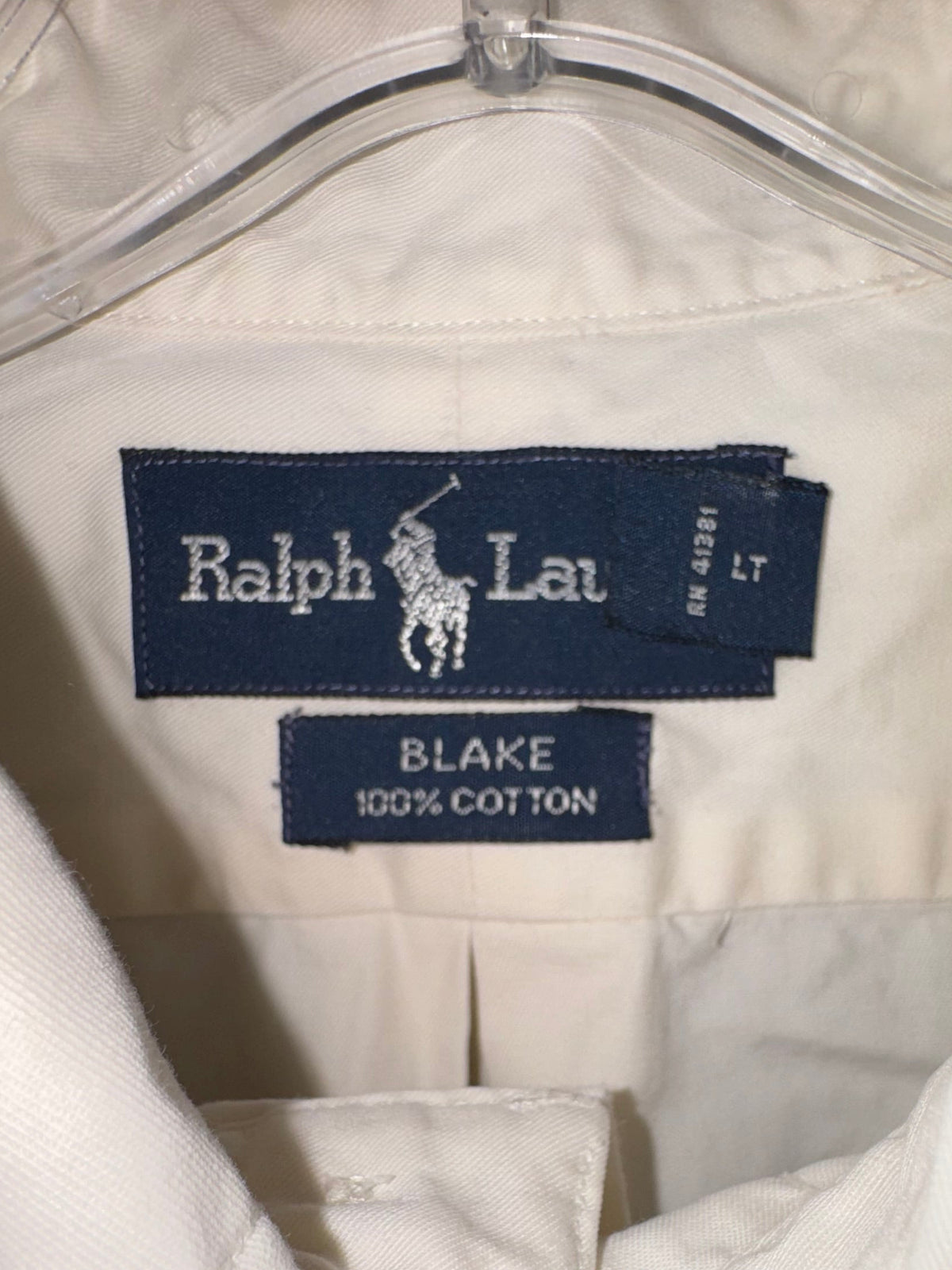 Ralph Lauren Blake Cream Button-Down