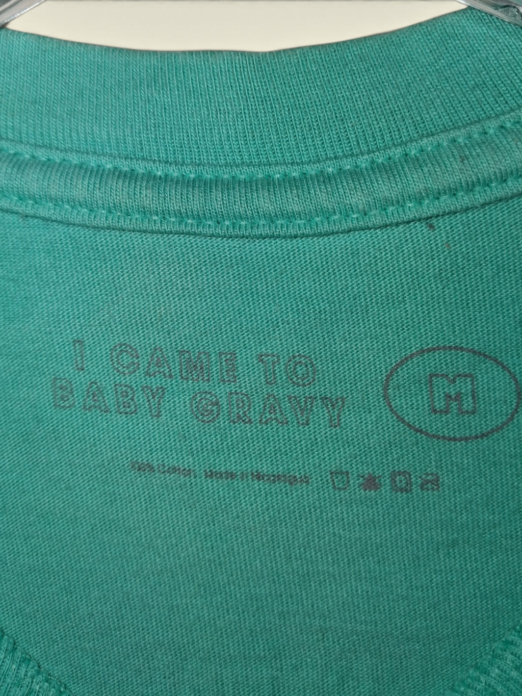 Baby Gravy “I Came to Baby Gravy” Teal T-Shirt