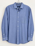 Tommy Hilfiger Blue Dotted Button-Down Shirt