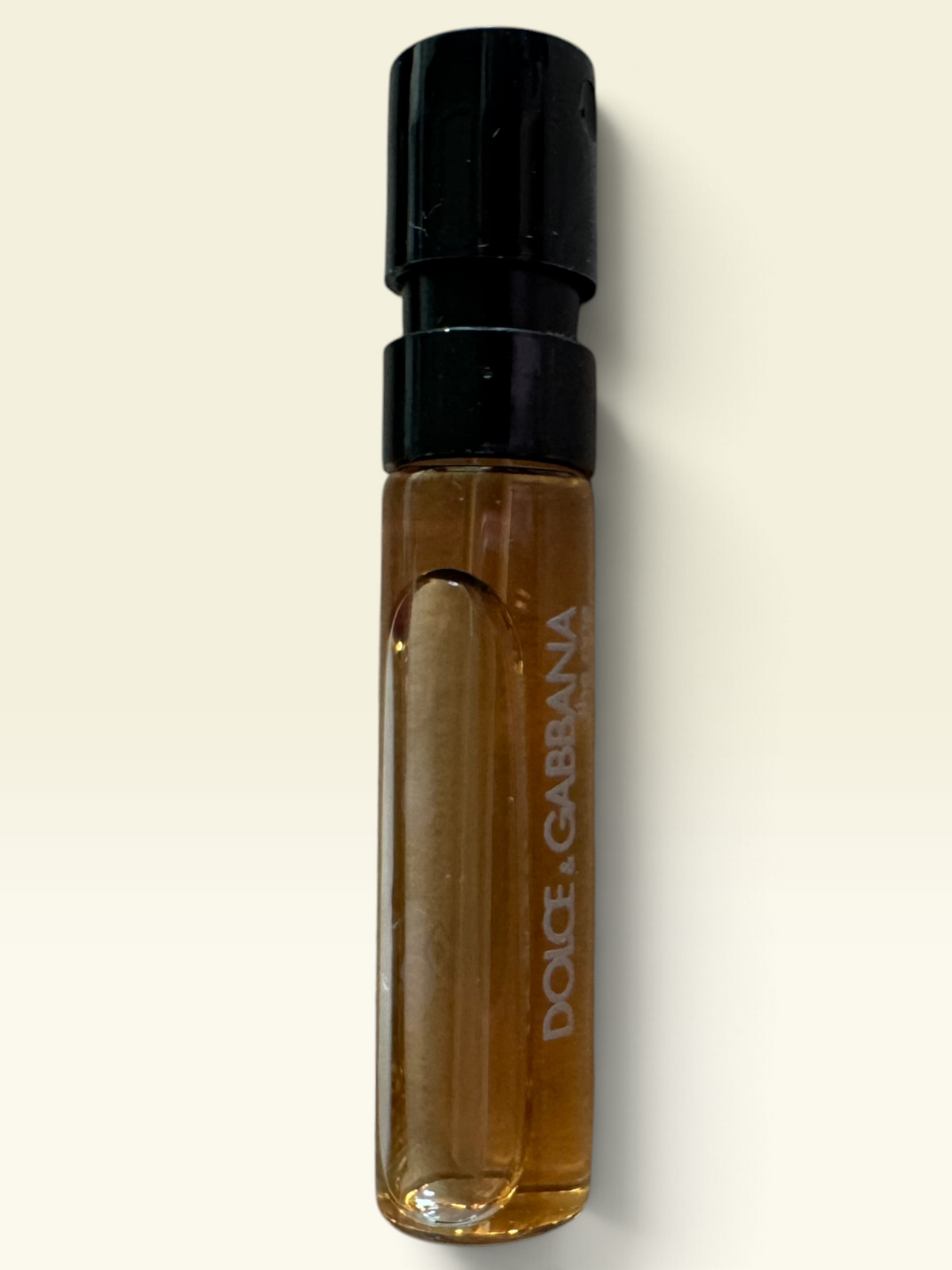 Dolce & Gabbana Fragrance Sample Spray, Amber Vial