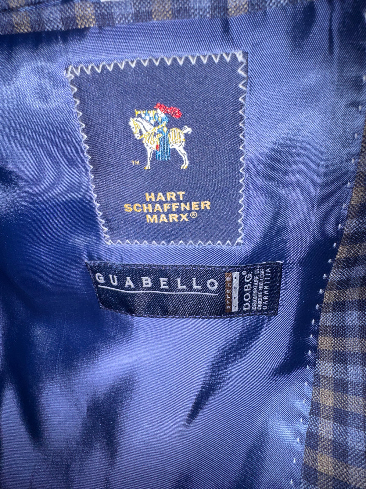 Hart Schaffner Marx Checked Sport Coat
