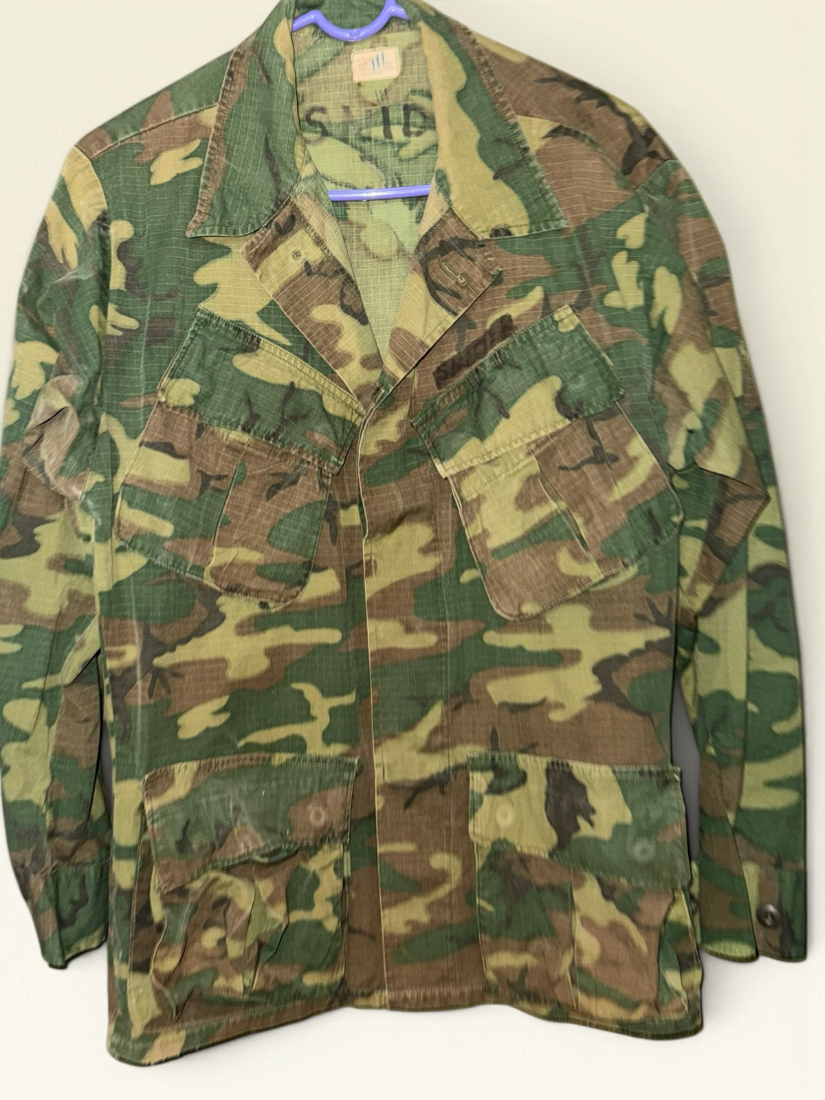 ERDL Camouflage Ripstop Jungle Jacket