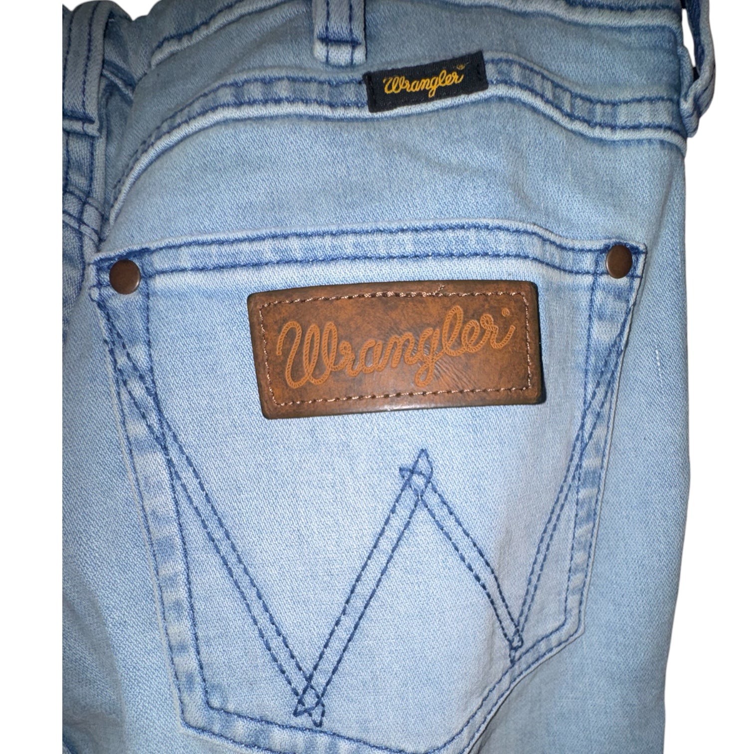 Wrangler Southwestern Sun Light Wash Flare Jeans