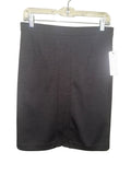 Laundry by Shelli Segal Black Ponte Pencil Skirt