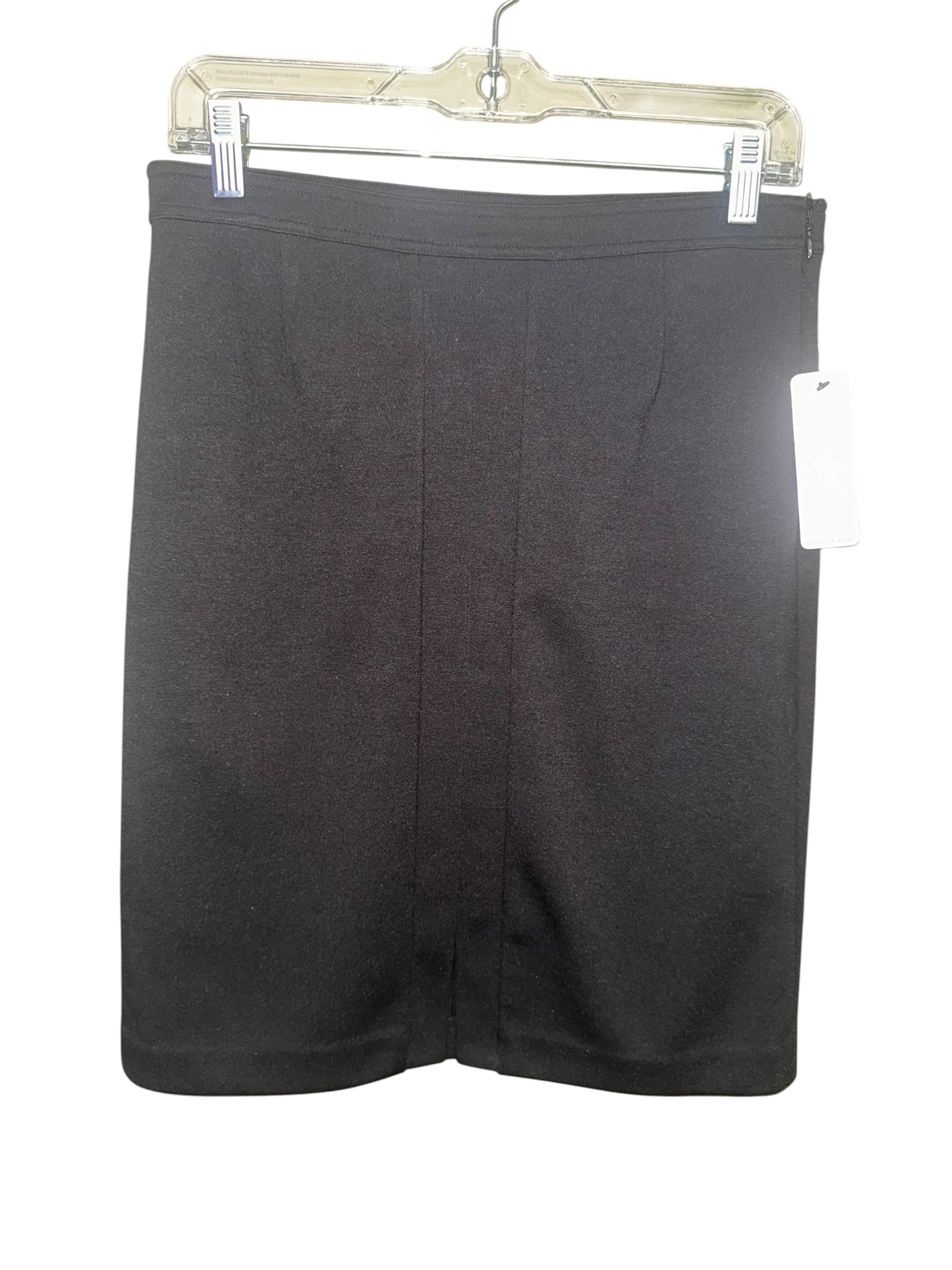 Laundry by Shelli Segal Black Ponte Pencil Skirt