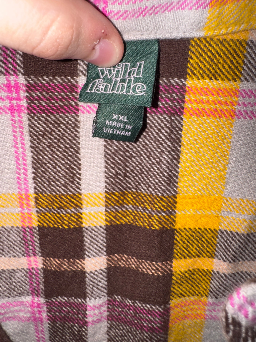 Wild Fable Multicolor Plaid Button-Down Shirt