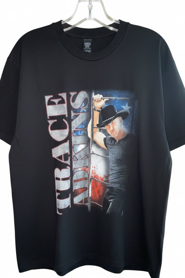 Trace Adkins Black Graphic Tee