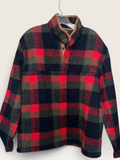 Orvis Buffalo Plaid Fleece Pullover