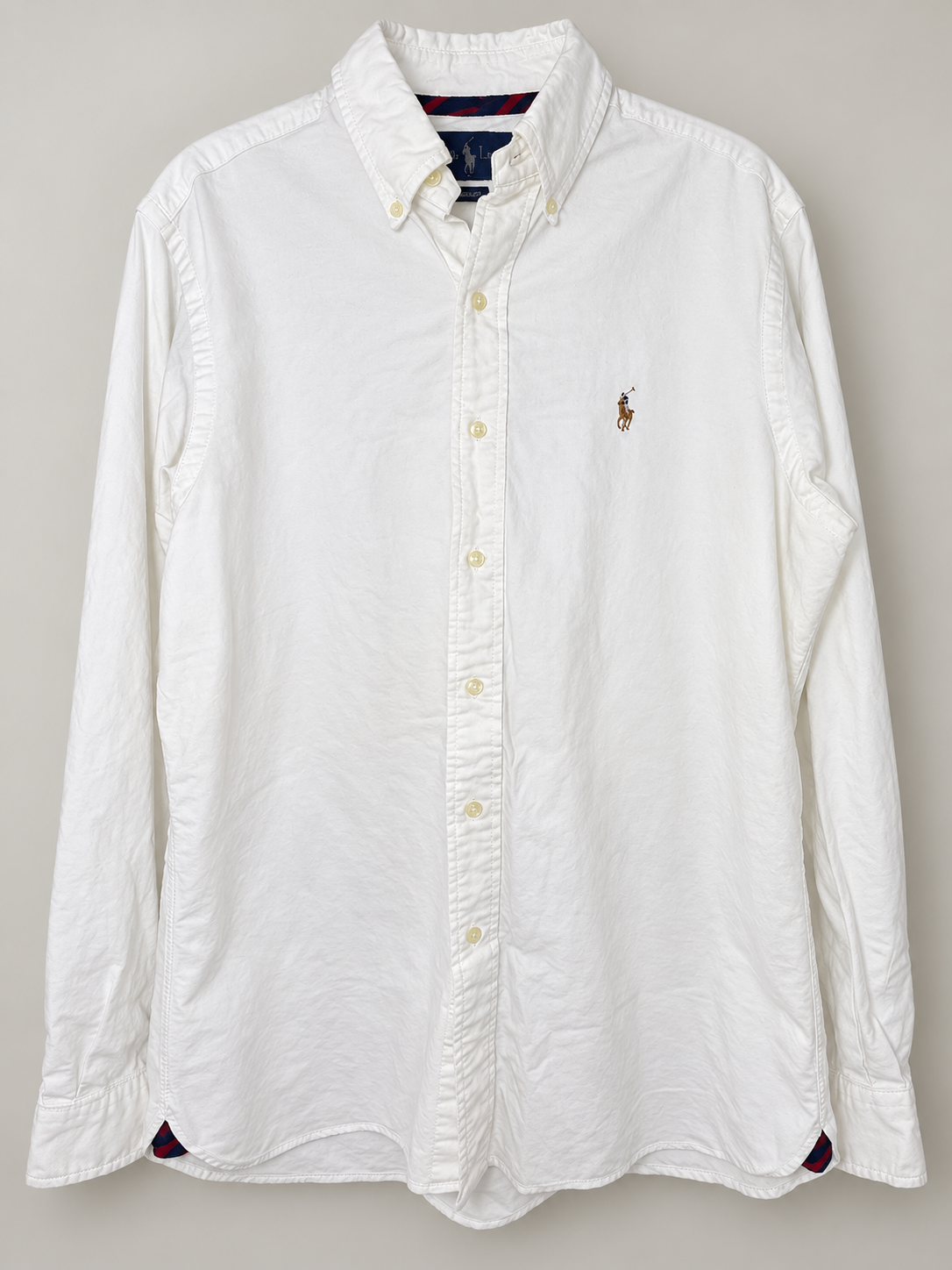 Ralph Lauren White Classic Fit Button-Down