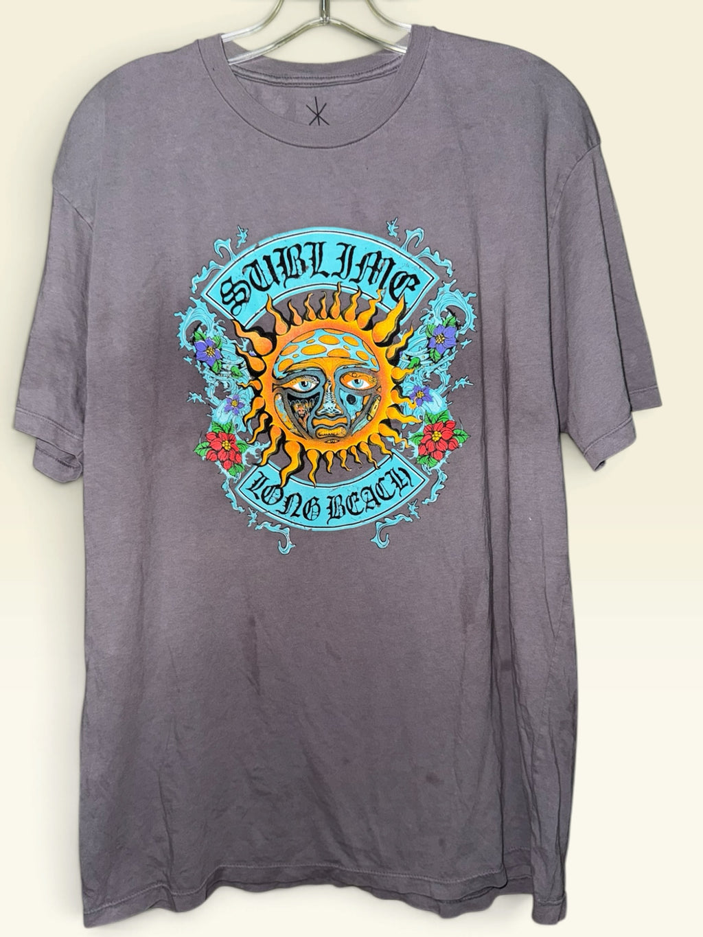 Sublime “Long Beach” Sun Graphic T-Shirt