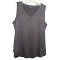 Heather Gray V-Neck Tank