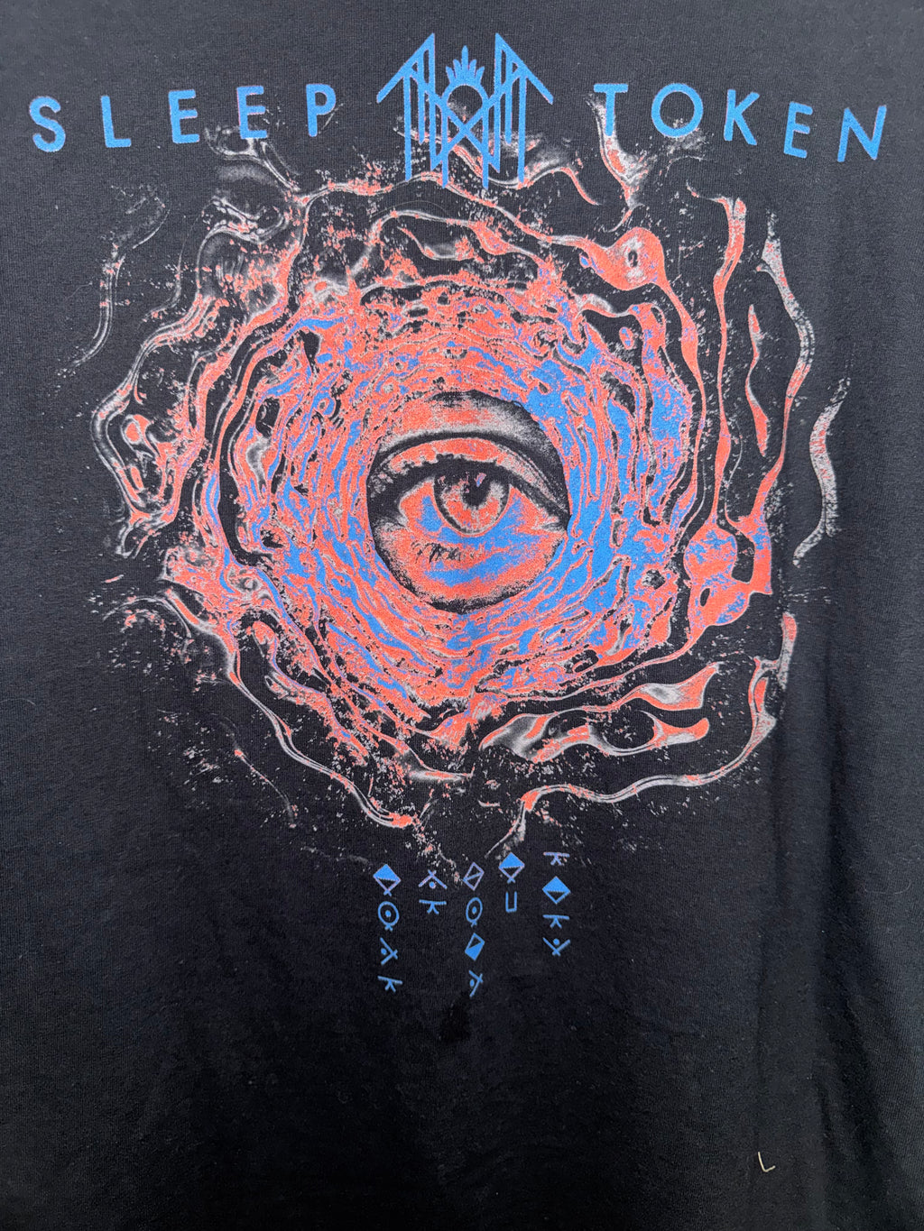 Sleep Token Black Eye Graphic Tee