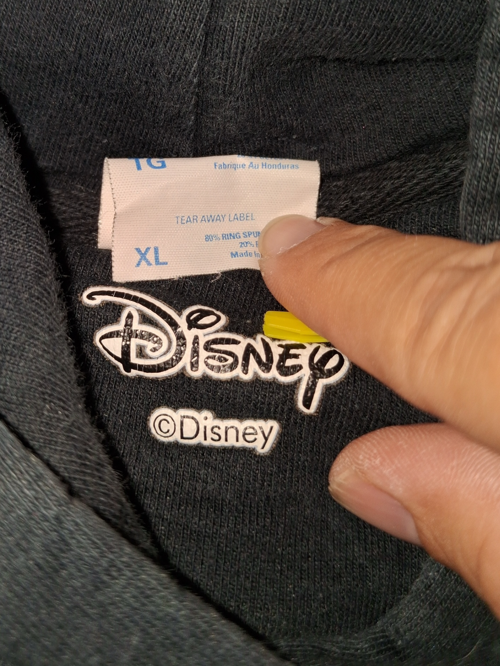 Disney Stitch Black Graphic Pullover Hoodie