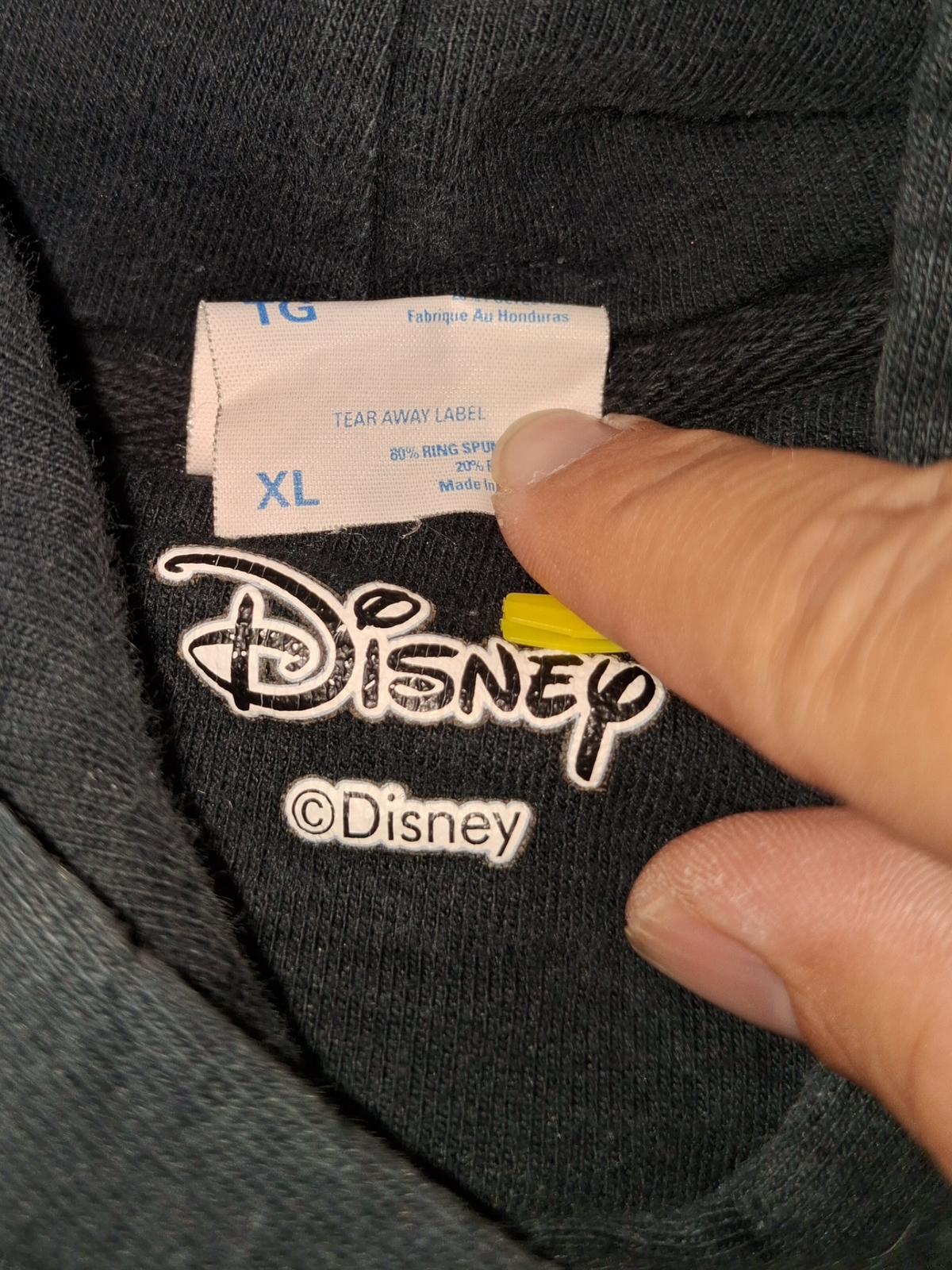 Disney Stitch Black Graphic Pullover Hoodie