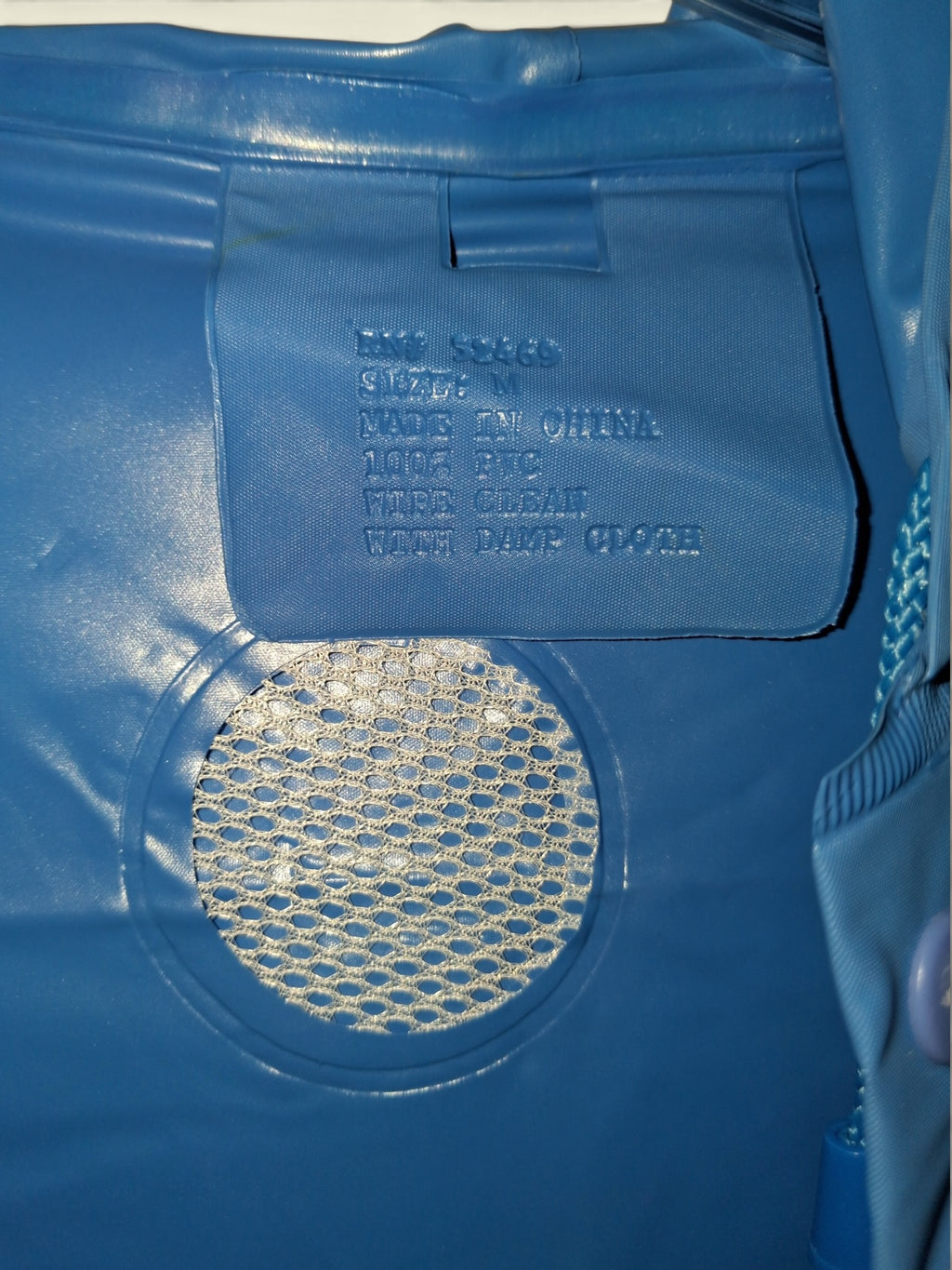 Stearns Blue PVC Rain Suit 2-Piece Set