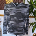 Alternative Blue and Gray Camo Hoodie
