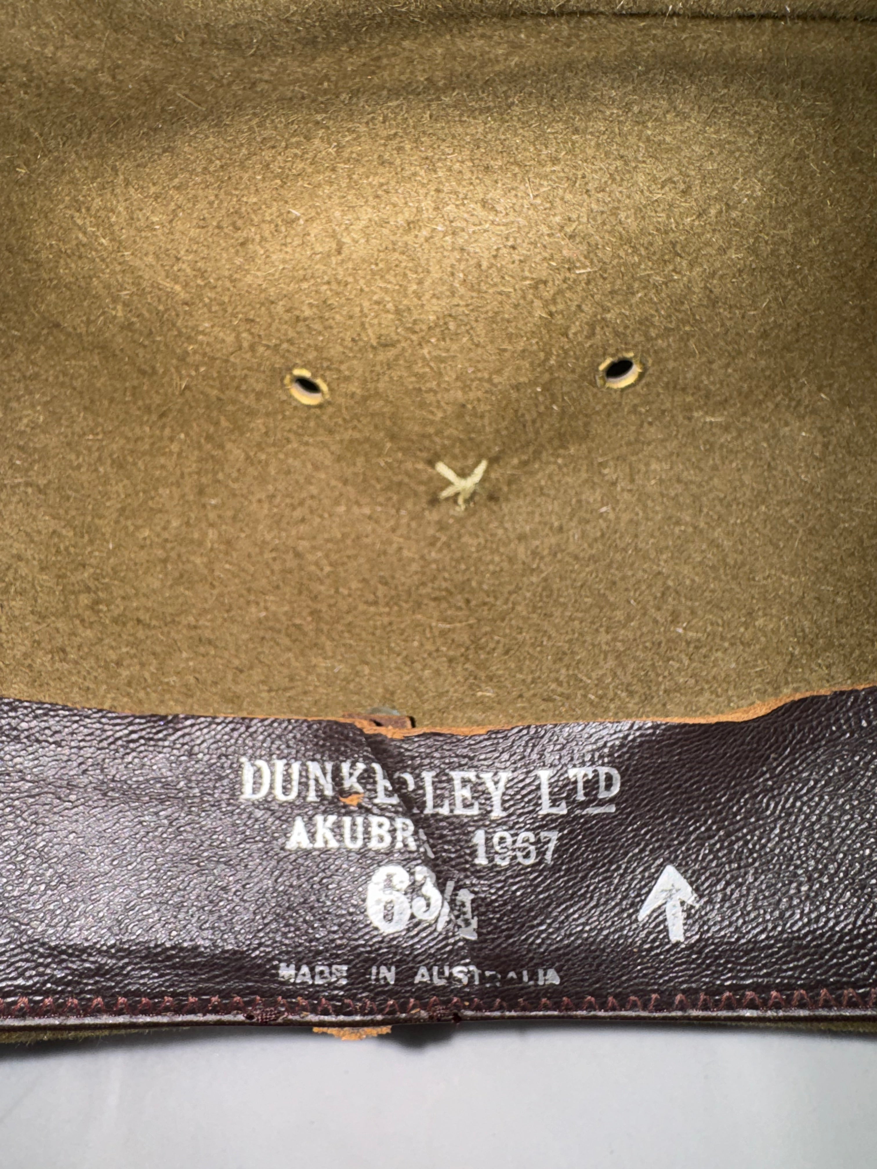 Akubra by Dunkerley Ltd Brown Felt Western Hat