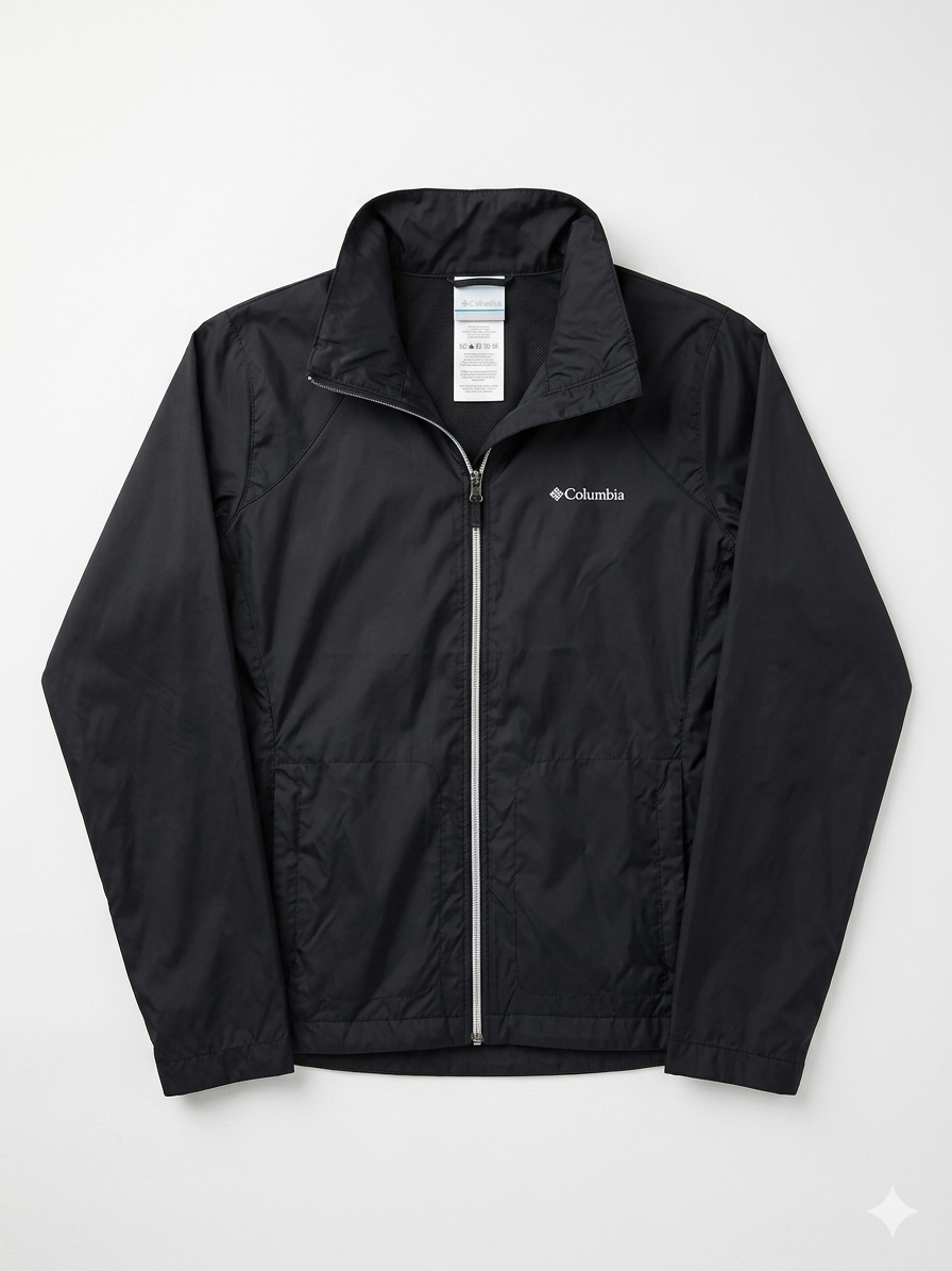 Columbia Lightweight Zip Windbreaker Jacket