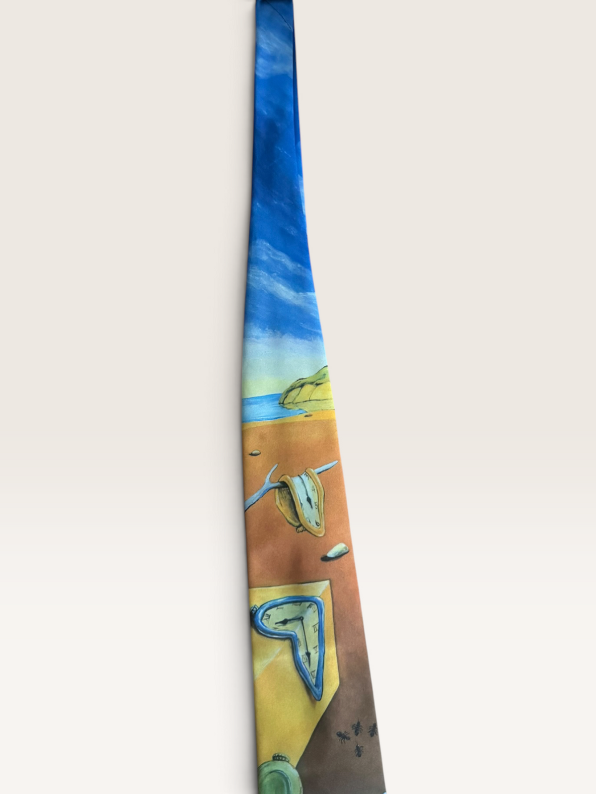 Vintage Ralph Marlin Salvador Dalí “The Persistence of Memory” Art Tie