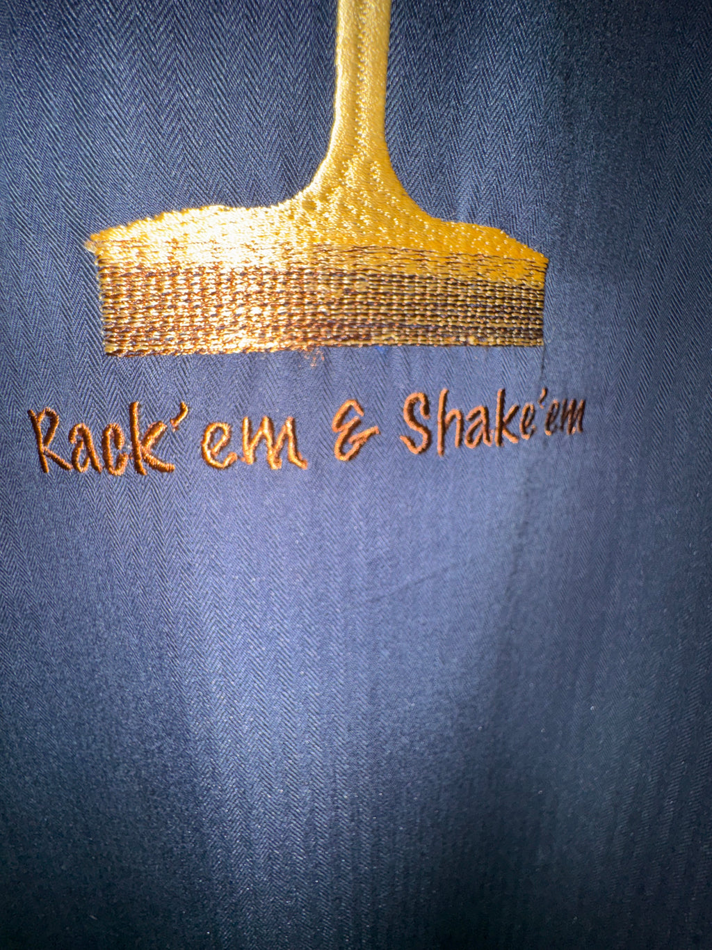Caribbean “Rack ’Em & Shake ’Em” Pool Shirt NWT