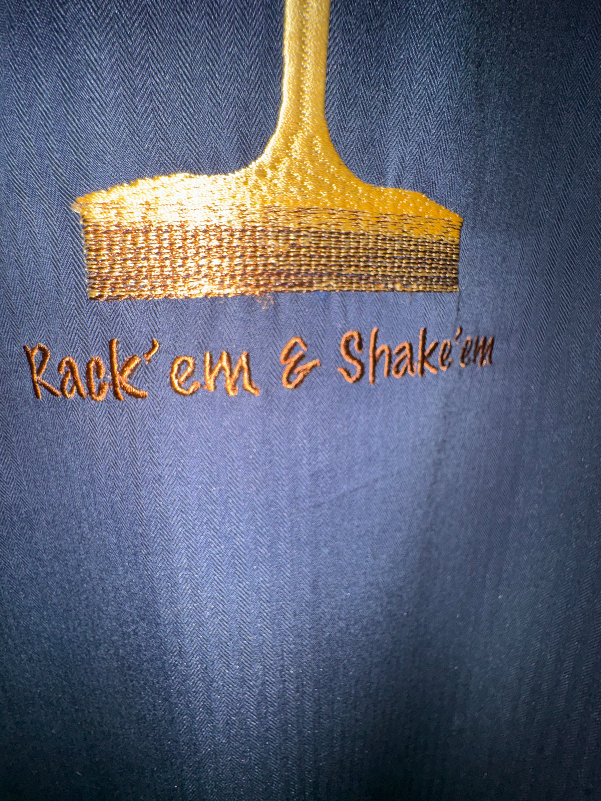 Caribbean “Rack ’Em & Shake ’Em” Pool Shirt NWT