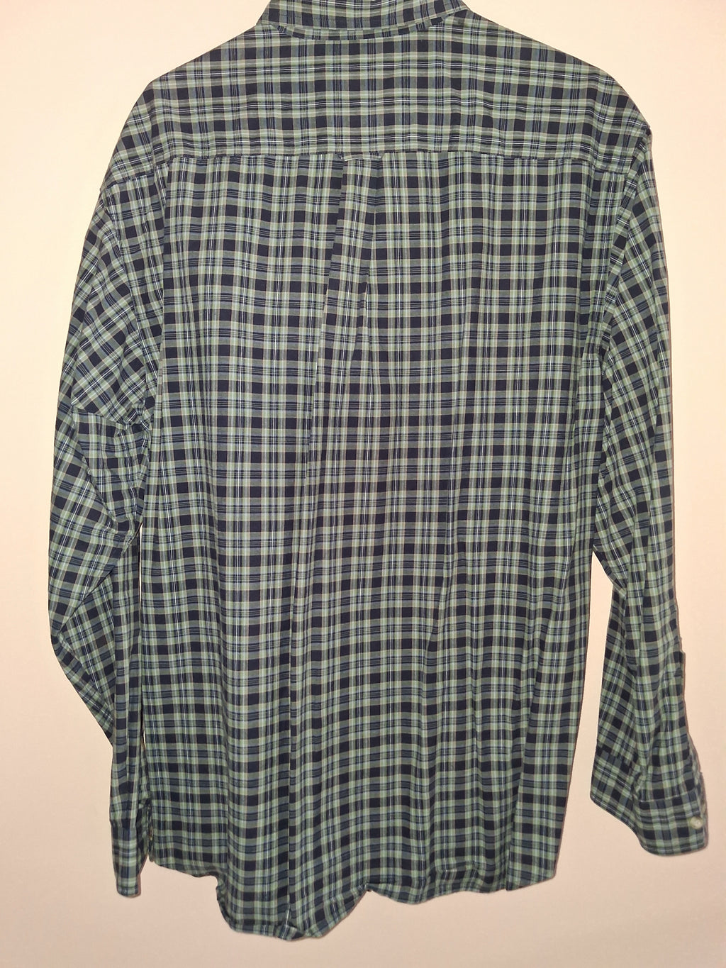 Columbia Blue & Gray Plaid Button-Down Shirt