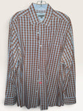 Johnston & Murphy Tailored Fit Plaid Shirt
