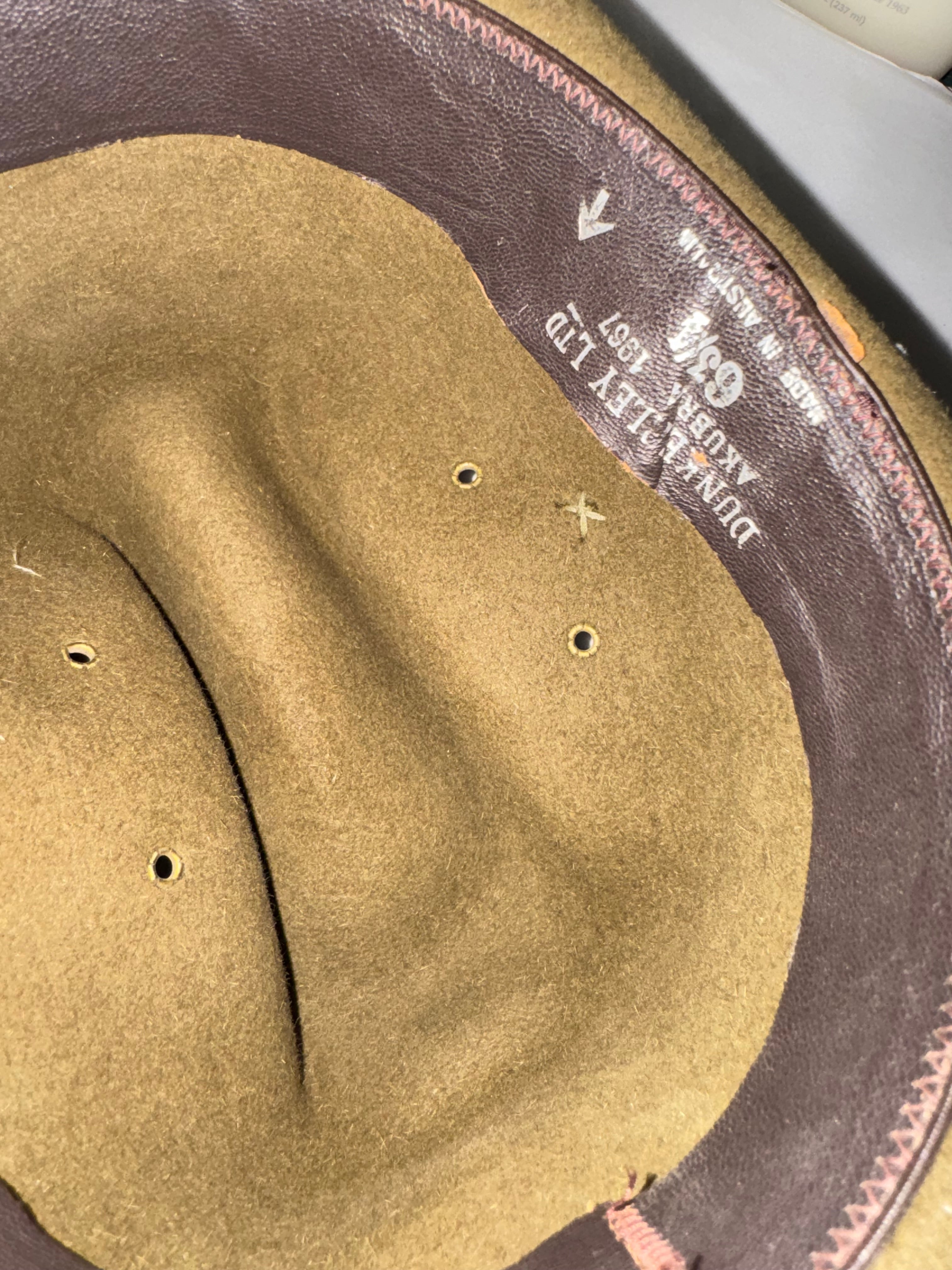 Akubra by Dunkerley Ltd Brown Felt Western Hat
