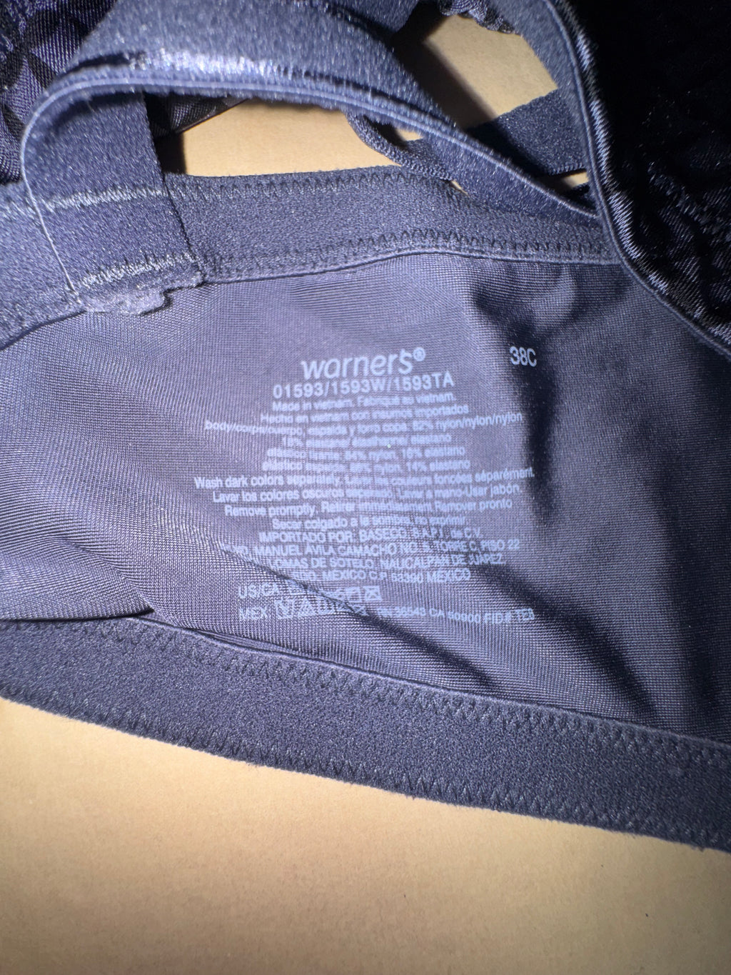 Warner’s Underwire Bra