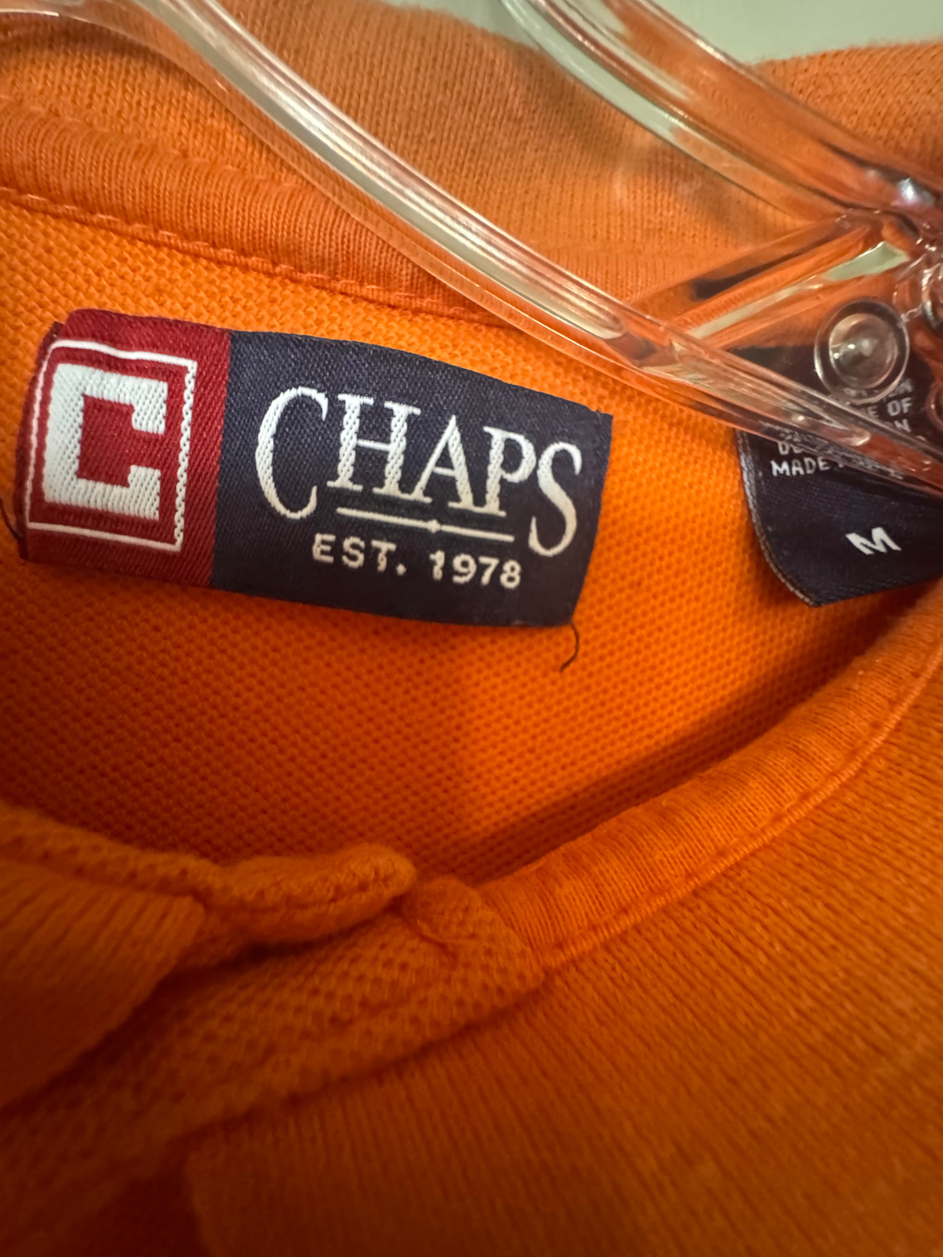 Chaps Men's Classic Piqué Polo Shirt