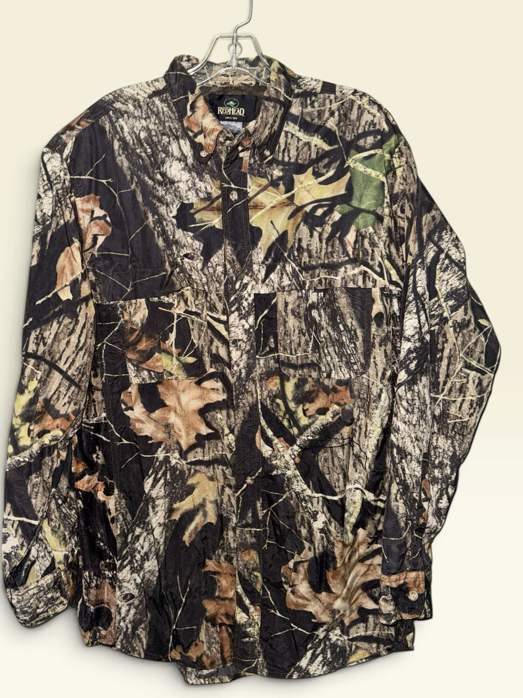 RedHead Men's Mossy Oak / RealTree Camo Mesh Hunting Bug suit 3-Piece Set