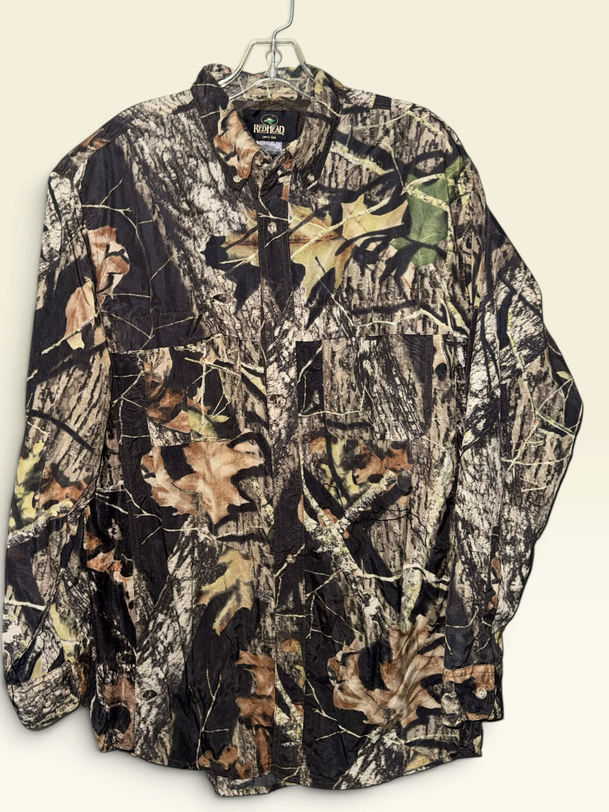 RedHead Men's Mossy Oak / RealTree Camo Mesh Hunting Bug suit 3-Piece Set