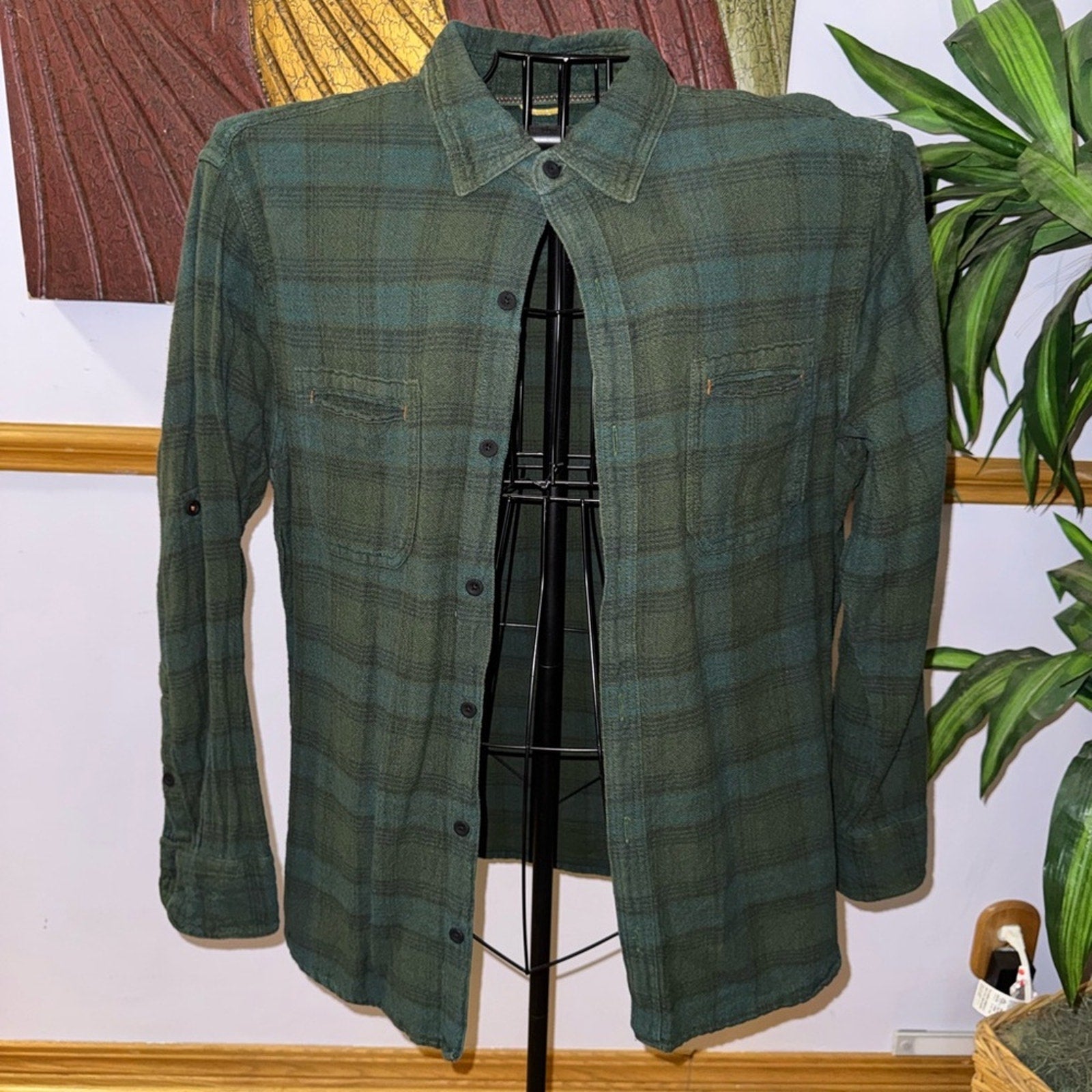 Ascend Green Flannel