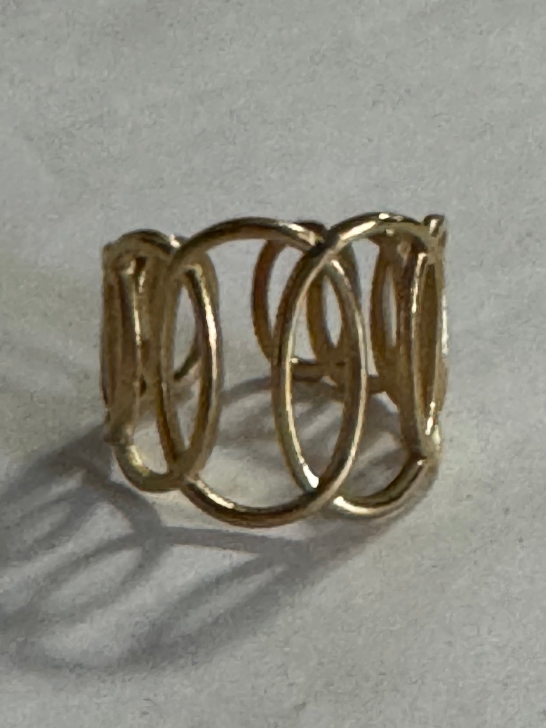 Stainless Steel Adjustable Open Ring