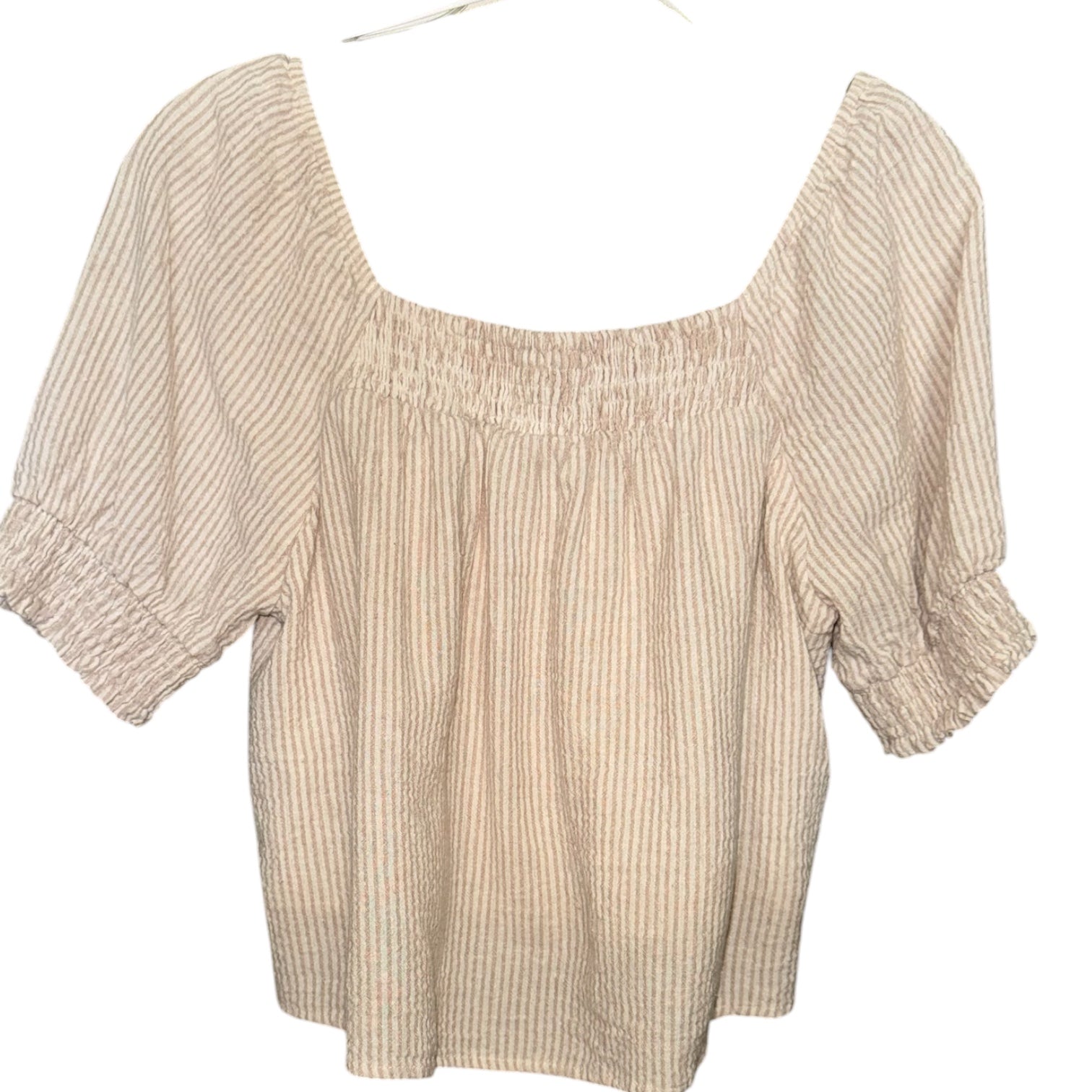Maurices Printed Peasant Blouse