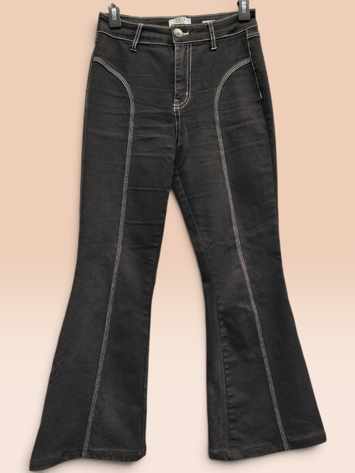 BBJ Los Angeles Black Flare Jeans