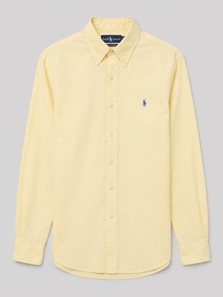 Ralph Lauren Pale Yellow Button-Down