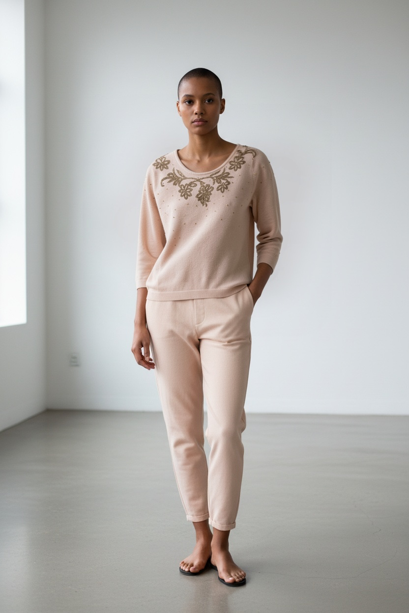 1950s Beaded Hong Kong Sweater