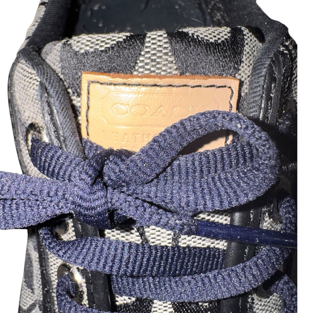 Coach Barrett Signature C Canvas Low-Top Sneakers
