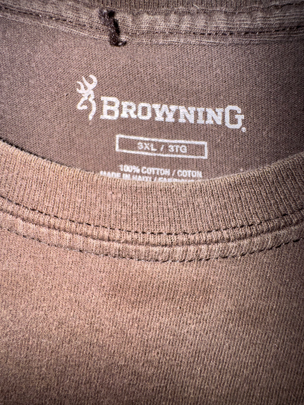 Browning Brown Logo Tee