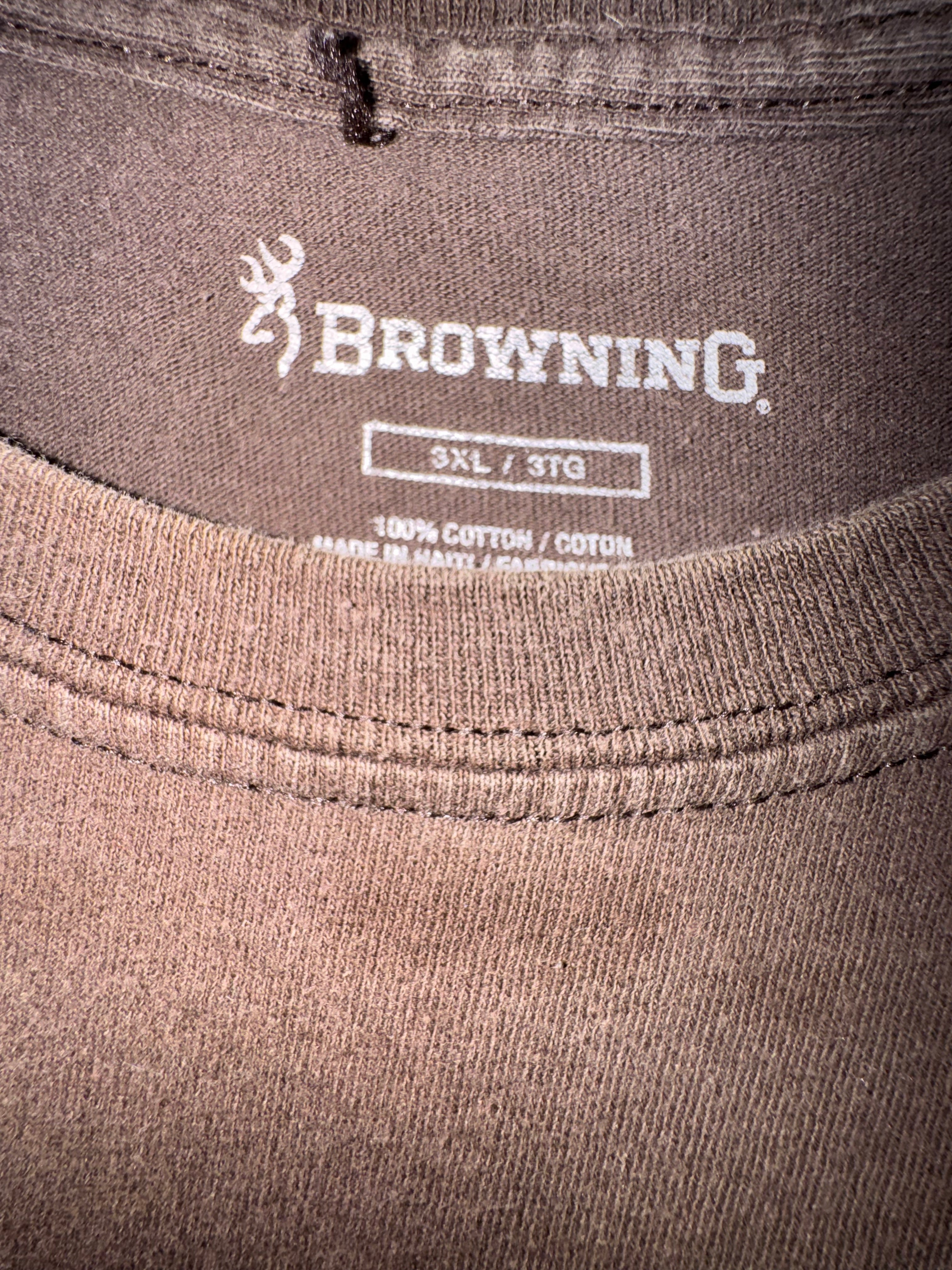 Browning Brown Logo Tee