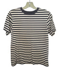 Wonder Nation Black & White Striped T-Shirt