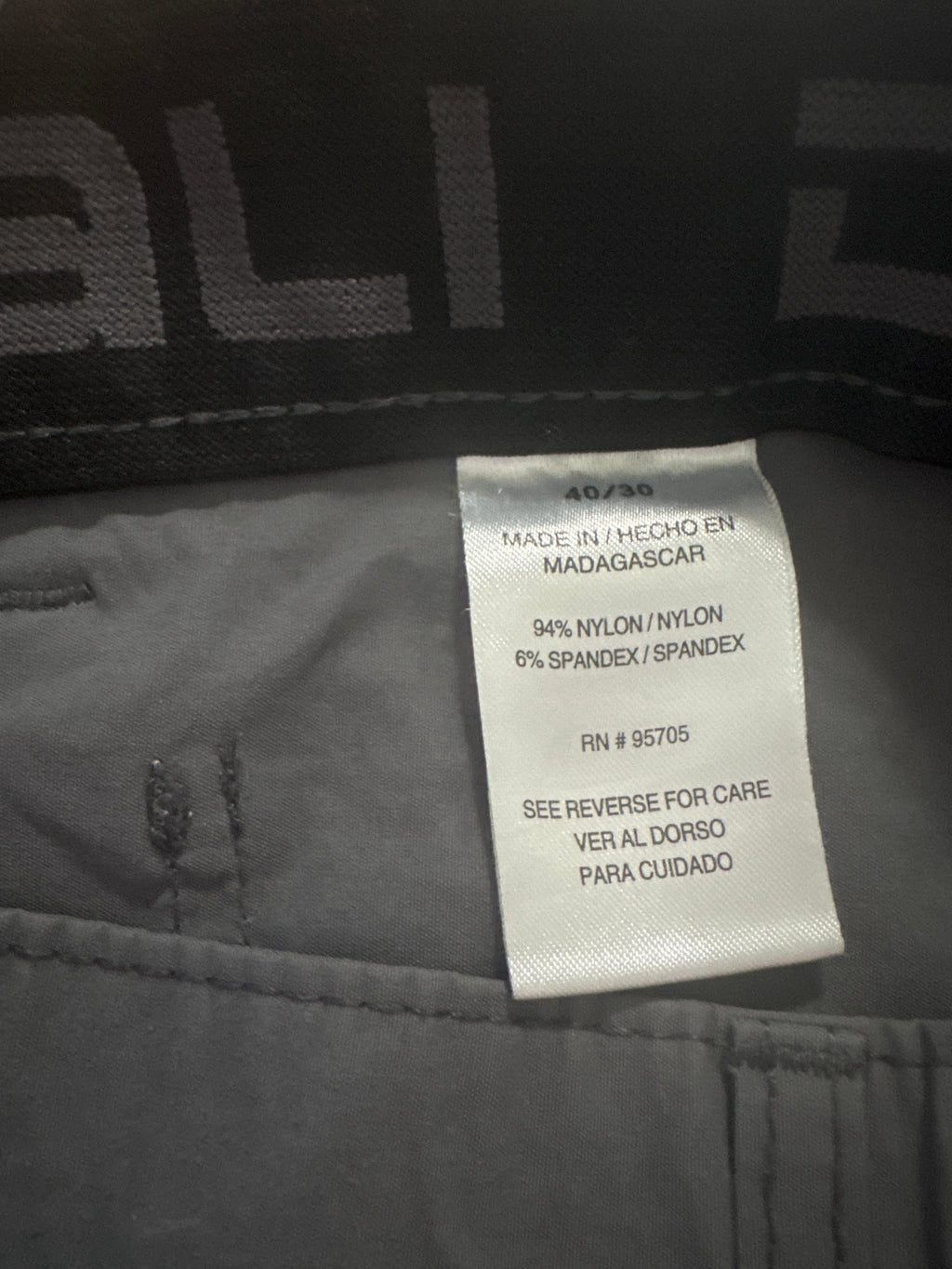Denali Men's Gray Pants