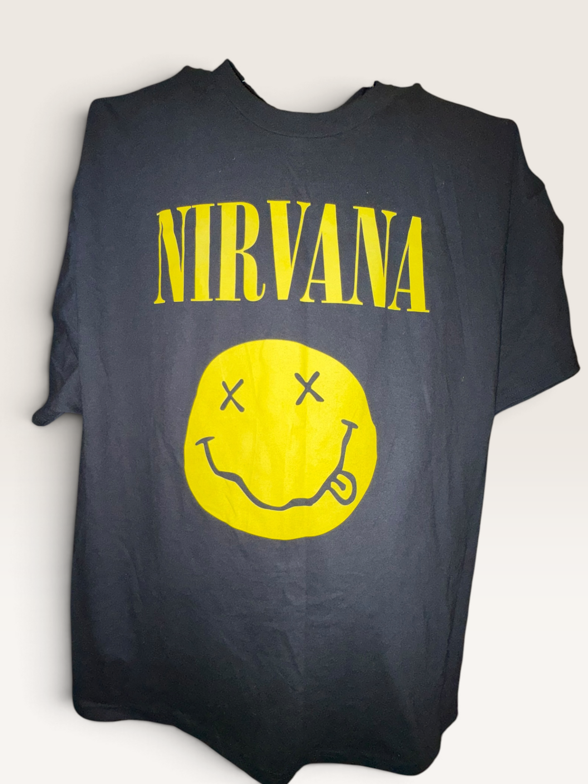 Nirvana Classic Smiley Logo Graphic Tee