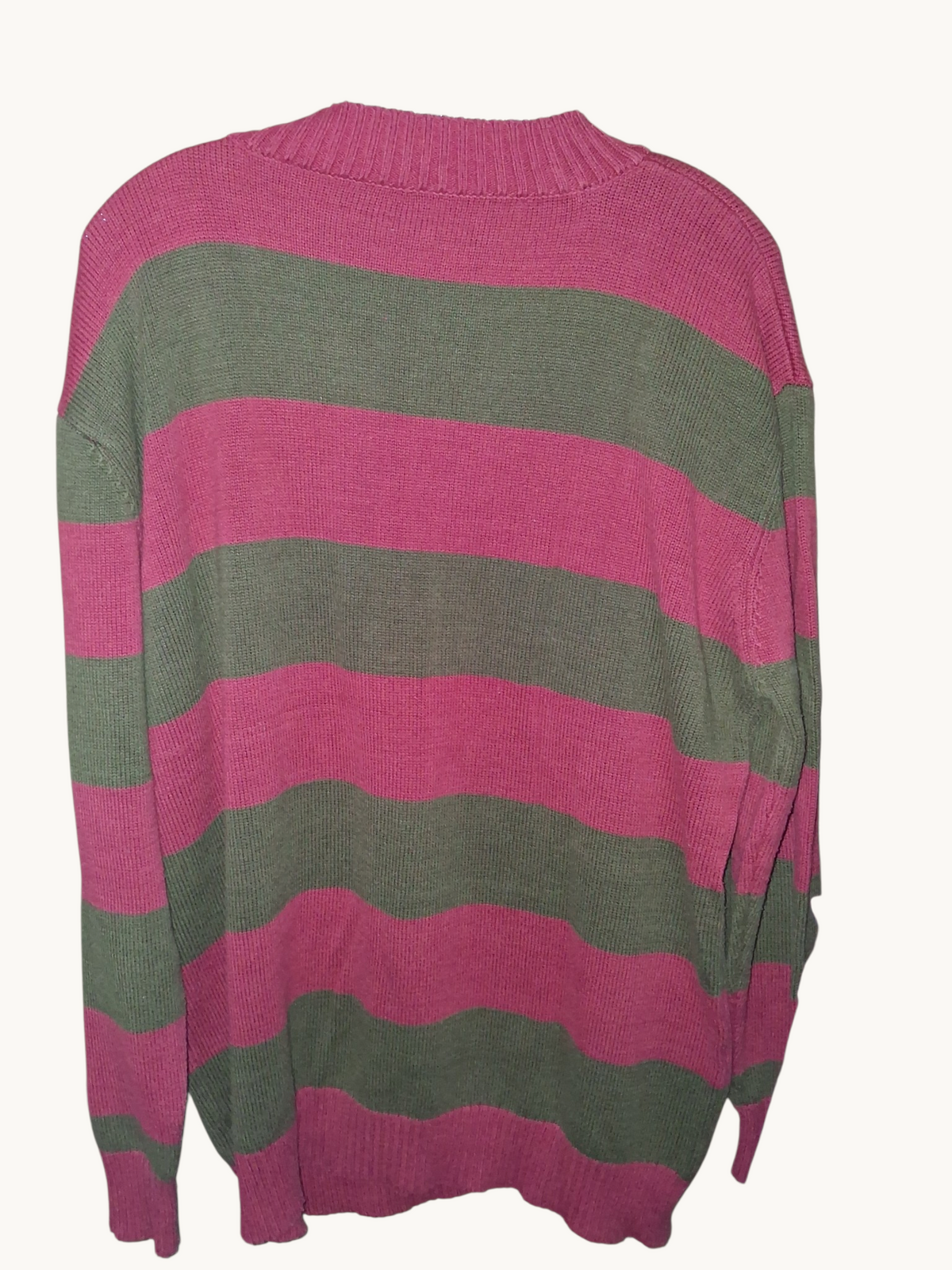 Freddy Kruger Striped Knit Sweater