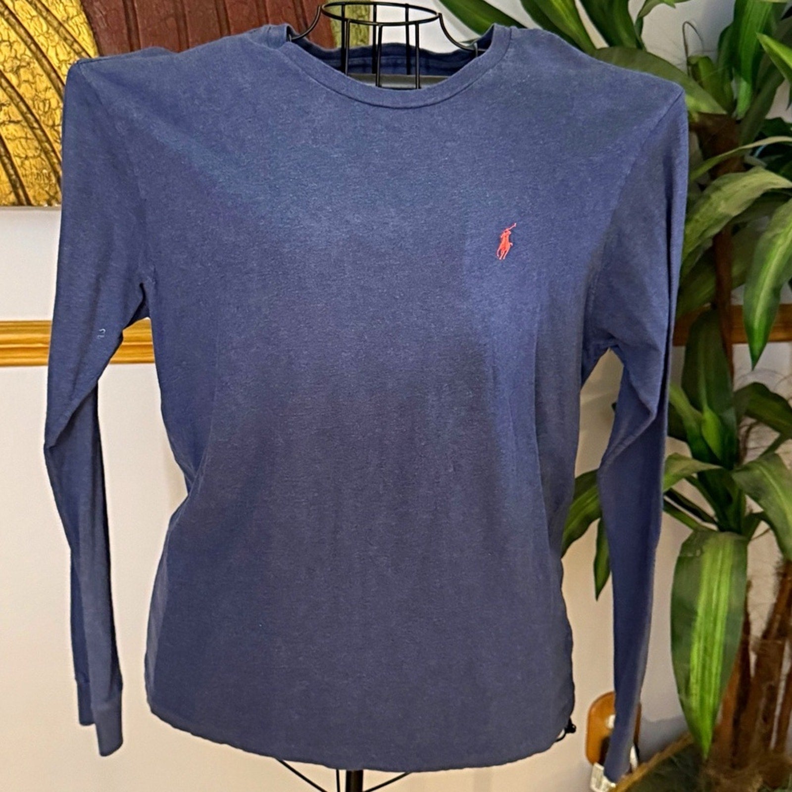 Polo by Ralph Lauren Navy Shirt with Red Accent