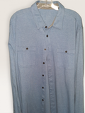 Canyon Creek Sweater Shirt Blue Button-Down