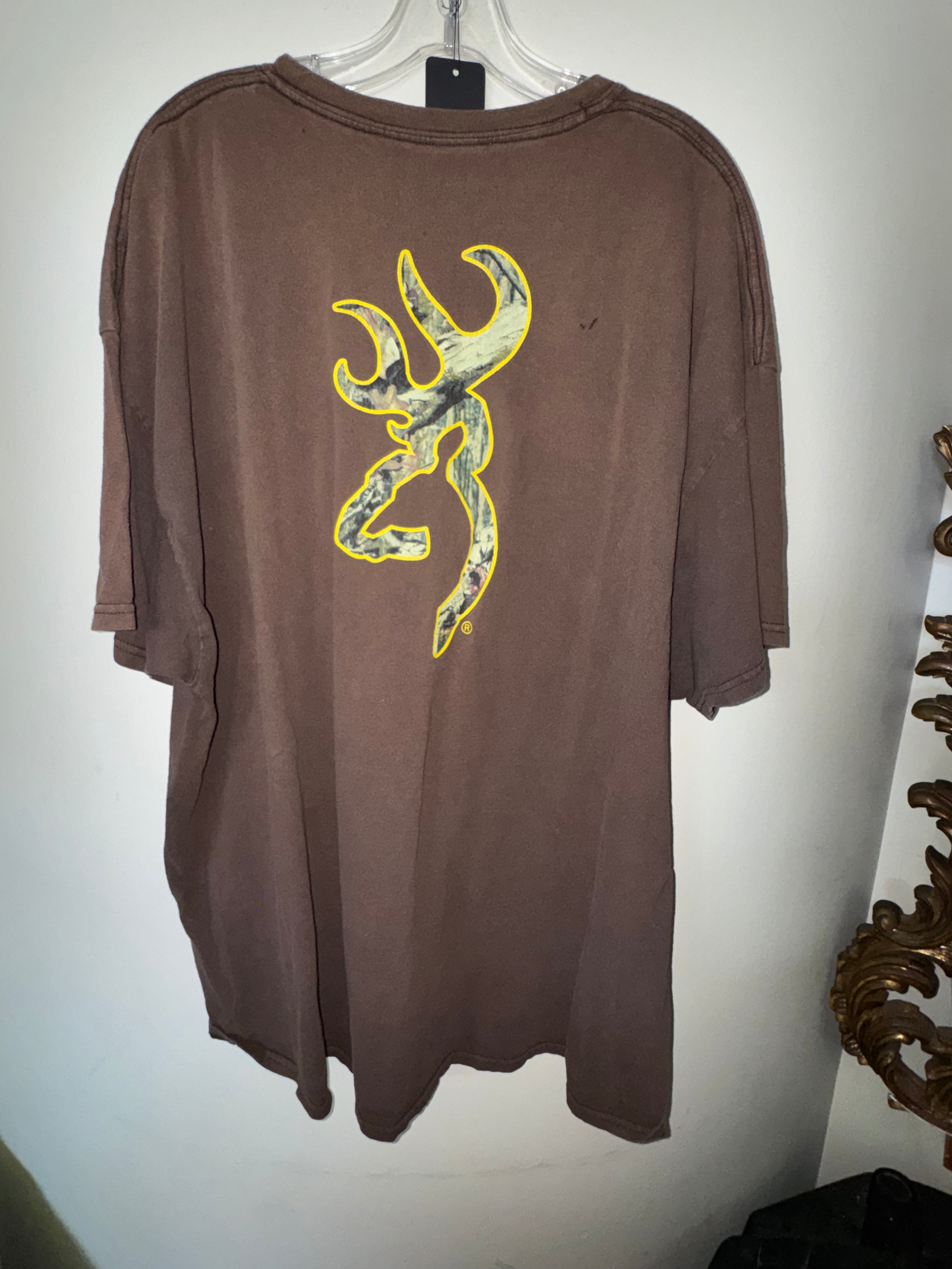 Browning Brown Logo Tee